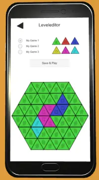 Super Hexagon Puzzle Screen Shot 2
