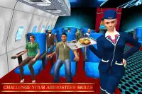 Virtual Air Hostess Career Airplane Attendant Sim Screen Shot 7