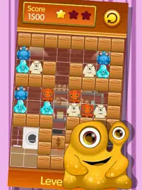 Block Angry Monsters - free colorful puzzle game Screen Shot 2