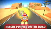 Paw Puppy On The Road Patrol Rescue Screen Shot 1