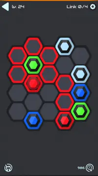 Hexa Star Link - Puzzle Game Screen Shot 0
