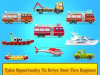 Jogos de bombeiro de caminhão Screen Shot 1