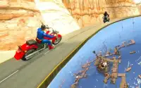 Superhero Trails Bike Stunt Driver Screen Shot 3