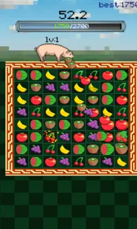 Pigs Like Fruits:Match3 Puzzle Screen Shot 4