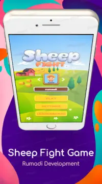 Sheep Fight Game Screen Shot 0