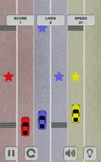Eenvoudige autosport (racing) Screen Shot 3