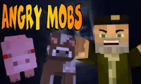 Angry Mobs Mod for Minecraft PE Screen Shot 0