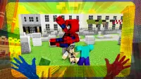 SpiderMan Game Mod Minecraft Screen Shot 2