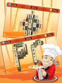 Mahjong Solitaire Sushi World Gratis Screen Shot 2
