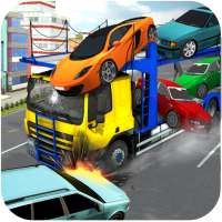 Truck Car Parking Simulator Game | Car Transporter
