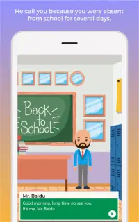 Mr. Baldu is Calling! Online School Simulator Screen Shot 8