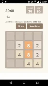 2048 - Puzzle Game Screen Shot 1