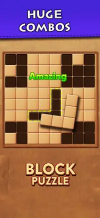 Wood Block Puzzle - Classic Free Puzzle Game 2021 Screen Shot 10