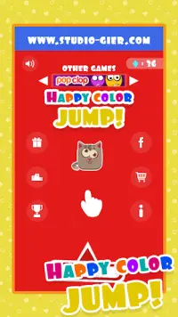 Happy Color Jump! Screen Shot 1
