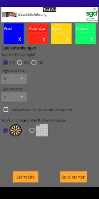 Darts Screen Shot 1