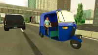 Modern Rickshaw-City Tuk Tuk Rickshaw game Screen Shot 4
