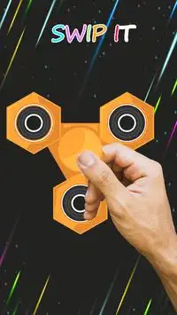 Draw Glow Fidget Spinner Screen Shot 1