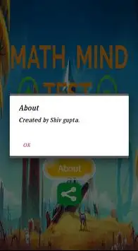 Math Mind Test Screen Shot 1