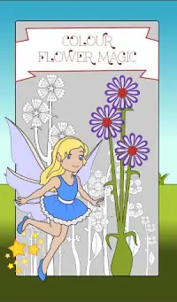Colour Flower Magic - petal colouring game Screen Shot 5