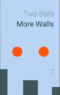 Two Balls More Walls - Test Your Reaction Speed Screen Shot 0