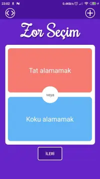 Zor Seçim: Türkçe Would You Rather Oyunu Screen Shot 3