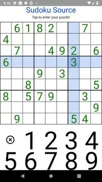 Sudoku Source Screen Shot 1