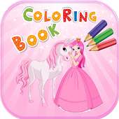 Princess Pony Coloring Book
