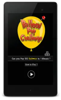 Balloon pop challenge Screen Shot 15