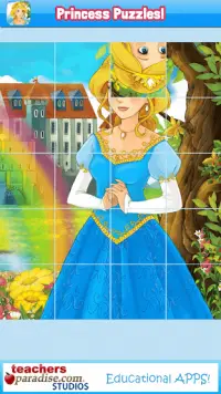 Princess Puzzles Girls Games Screen Shot 5