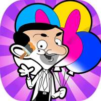 Mr Funny Bean: Coloring Book