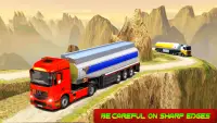 Hill Oil Tanker Truck Transport Driving Simulator Screen Shot 4