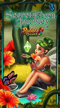 Bubble Pop Quest: Free Secret Elven Shooter Game Screen Shot 0