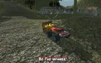 Angry Truck Canyon Hill Race Screen Shot 2