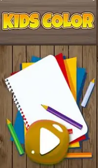 Kids Drawing Painting Color - Kids Learning Games Screen Shot 0