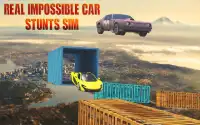 Real Impossible Car Stunts Sim Screen Shot 0