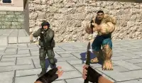 FPS Rope hero VS Incredible monster city battle Screen Shot 14