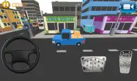 Pixel Cargo Car Speed Parking Screen Shot 2