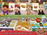 Sandwich Cafe: Juego de cocina Screen Shot 4