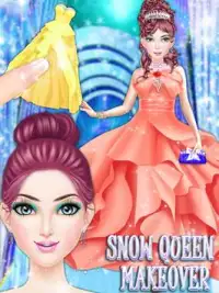 Snow Queen Makeover Screen Shot 3