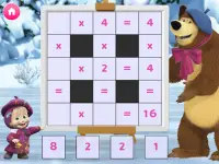 Masha and the Bear. Educational Games Screen Shot 6