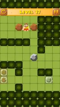 Caveman Sokoban : Puzzle Game Screen Shot 1