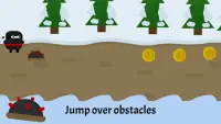 Jump or Kill: Forest Ninja Runner Screen Shot 2