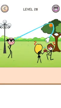 Stickman Thief : Brain Puzzle Screen Shot 6