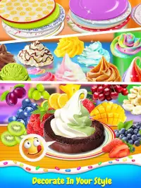 Ice Cream Cake Roll Maker Screen Shot 2