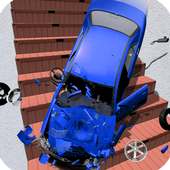 beamng conduire décès escalier voiture des acciden