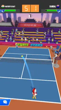 Tennis Stars: Ultimate Clash Screen Shot 5