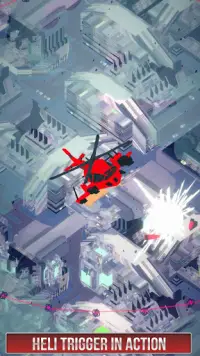 Gunship Airborne - Choc en hélicoptère volant Screen Shot 1