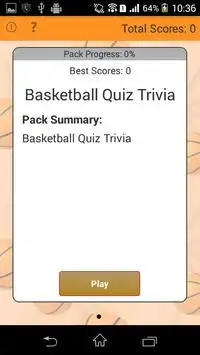 Basketball Quiz Trivia Screen Shot 1