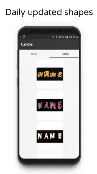 Photo Designer - Write your name with shapes Screen Shot 2