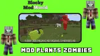 Mod Plants vs. Zombies [For MCPE] Screen Shot 2